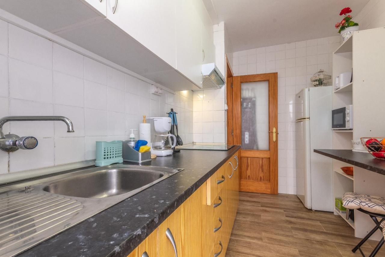 Ferienwohnung 2Br Flat - Aircon - 5 Min Walk To Benidorm Beach Exterior foto