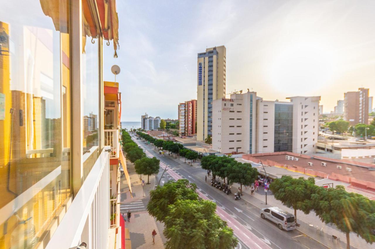 Ferienwohnung 2Br Flat - Aircon - 5 Min Walk To Benidorm Beach Exterior foto